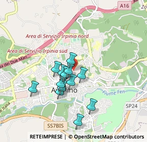 Mappa Via Tuoro Cappuccini, 83100 Avellino AV, Italia (0.75231)