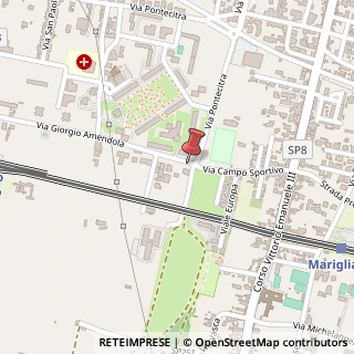 Mappa Via Giorgio Amendola, 41, 80034 Marigliano, Napoli (Campania)