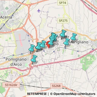 Mappa Via Cimitero, 80031 Brusciano NA, Italia (1.21846)
