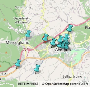 Mappa Via Luigi Imbimbo, 83100 Avellino AV, Italia (1.65333)