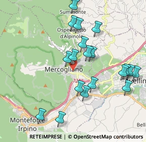 Mappa SS374, 83013 Mercogliano AV, Italia (2.247)