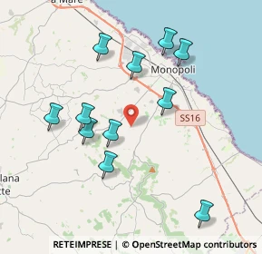 Mappa Contrada Rizzitello, 70043 Monopoli BA, Italia (4.07818)