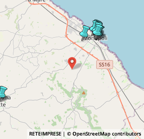 Mappa Contrada Rizzitello, 70043 Monopoli BA, Italia (5.86692)