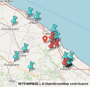 Mappa Contrada Rizzitello, 70043 Monopoli BA, Italia (9.072)