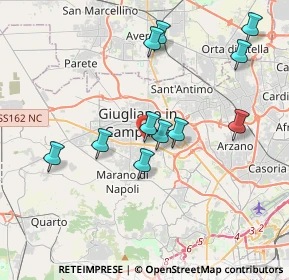 Mappa Via Mugnano-Giugliano, 80018 Mugnano di Napoli NA, Italia (3.96)