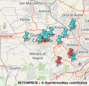 Mappa Via Mugnano-Giugliano, 80018 Mugnano di Napoli NA, Italia (3.42)