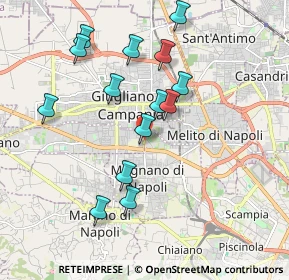 Mappa Via Mugnano-Giugliano, 80018 Mugnano di Napoli NA, Italia (1.98714)