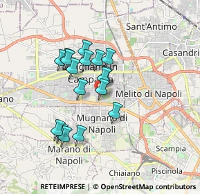 Mappa Via Mugnano-Giugliano, 80018 Mugnano di Napoli NA, Italia (1.51765)