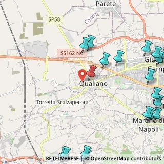 Mappa Via G. Verga, 80019 Qualiano NA, Italia (3.6555)