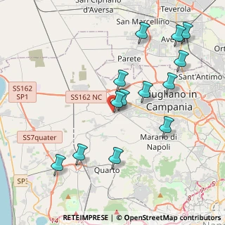 Mappa Via G. Verga, 80019 Qualiano NA, Italia (4.53077)