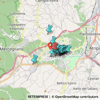Mappa Via Giovan Battista Vico, 83100 Avellino AV, Italia (0.97158)