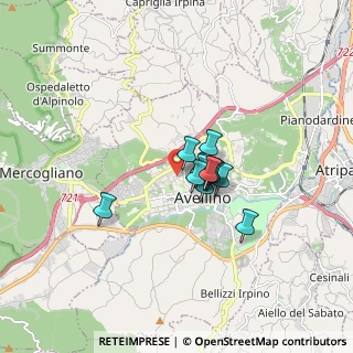 Mappa Via Salvatore Pescatori, 83100 Avellino AV, Italia (1.035)
