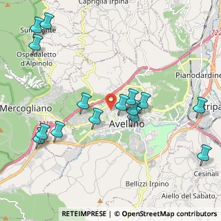 Mappa Via Salvatore Pescatori, 83100 Avellino AV, Italia (2.46133)