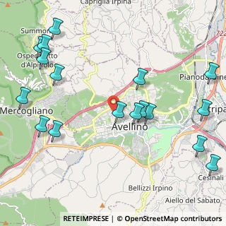 Mappa Via Salvatore Pescatori, 83100 Avellino AV, Italia (2.87294)