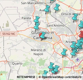 Mappa Strada Comunale Cupa, 80010 Villaricca NA, Italia (6.3145)