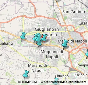 Mappa Strada Comunale Cupa, 80010 Villaricca NA, Italia (2.17417)
