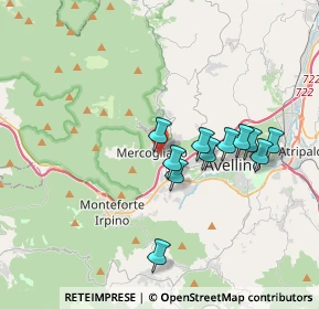 Mappa Via A. Ramiro Marconi, 83013 Mercogliano AV, Italia (3.36273)