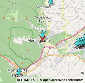 Mappa Via A. Ramiro Marconi, 83013 Mercogliano AV, Italia (3.56455)
