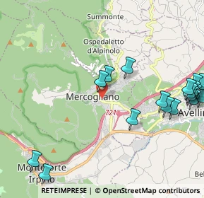 Mappa Via A. Ramiro Marconi, 83013 Mercogliano AV, Italia (2.94)