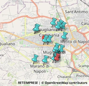 Mappa Via Enrico Fermi, 80010 Villaricca NA, Italia (1.609)