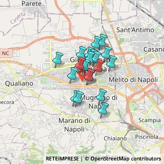 Mappa Via Enrico Fermi, 80010 Villaricca NA, Italia (1.1945)