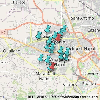 Mappa Via Enrico Fermi, 80010 Villaricca NA, Italia (1.246)