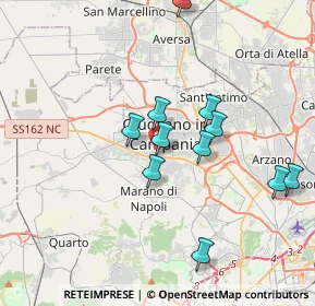 Mappa Via Enrico Fermi, 80010 Villaricca NA, Italia (3.67545)