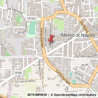 Mappa Via delle Costellazioni, 69, 80017 Melito di Napoli, Napoli (Campania)