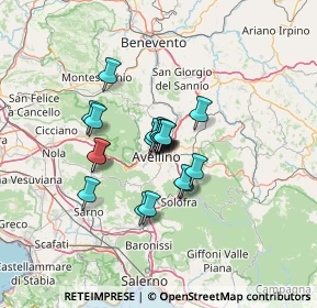 Mappa Via Parco Residenziale Abate, 83100 Avellino AV, Italia (9.15474)