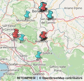 Mappa Via Parco Residenziale Abate, 83100 Avellino AV, Italia (16.759)