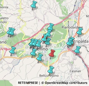 Mappa Via Parco Residenziale Abate, 83100 Avellino AV, Italia (1.996)