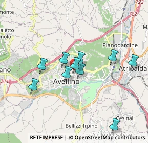 Mappa Via Parco Residenziale Abate, 83100 Avellino AV, Italia (1.94)