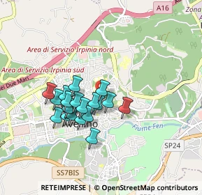 Mappa Via Parco Residenziale Abate, 83100 Avellino AV, Italia (0.753)