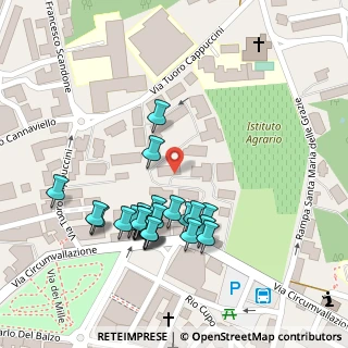 Mappa Via Parco Residenziale Abate, 83100 Avellino AV, Italia (0.108)