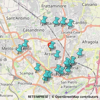 Mappa Via Gaetano Salvemini, 80022 Arzano NA, Italia (2.362)