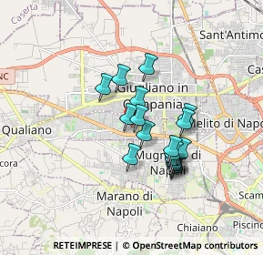 Mappa Via Giovanni Falcone, 80010 Villaricca NA, Italia (1.42056)