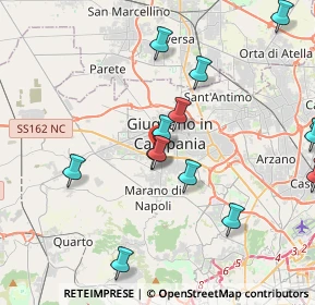 Mappa Via Giovanni Falcone, 80010 Villaricca NA, Italia (5.3175)