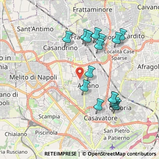 Mappa Via Francesco Barbato, 80022 Arzano NA, Italia (2.12933)