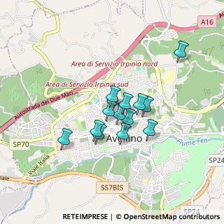 Mappa Via Michelangelo Cianciulli, 83100 Avellino AV, Italia (0.66154)