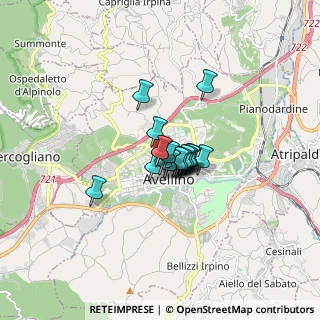 Mappa Via Michelangelo Cianciulli, 83100 Avellino AV, Italia (0.846)