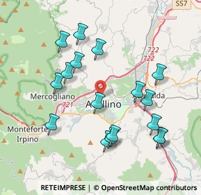 Mappa Via Michelangelo Cianciulli, 83100 Avellino AV, Italia (4.25)