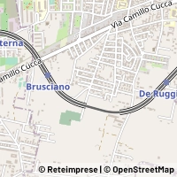 Mapa Brusciano