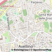 Mapa Avellino