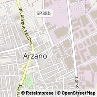 Karte Arzano