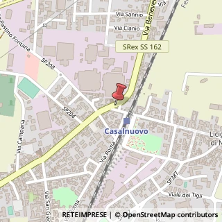 Mappa Via Benevento, 31, 80013 Casalnuovo di Napoli, Napoli (Campania)