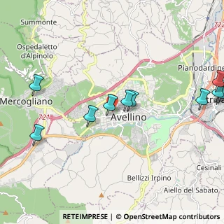 Mappa Via Francesco Fariello, 83100 Avellino AV, Italia (2.77545)