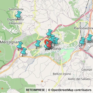 Mappa Via Francesco Fariello, 83100 Avellino AV, Italia (1.66231)