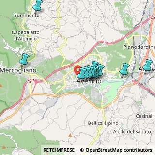 Mappa Via Francesco Fariello, 83100 Avellino AV, Italia (1.69833)