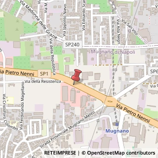 Mappa Via Pietro Nenni, 20, 80018 Quarto, Napoli (Campania)