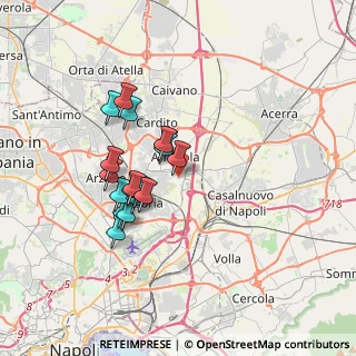 Mappa Via Bologna, 80021 Afragola NA, Italia (3.09111)